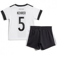 Dětský Fotbalový dres Německo Thilo Kehrer #5 MS 2022 Domácí Krátký Rukáv (+ trenýrky)